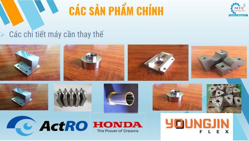 Chế tạo chi tiết máy cơ khí chính xác