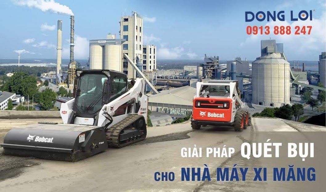 Máy quét bụi cảng biển, cảng sông & kho bãi hàng rời