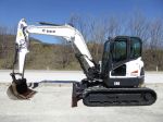 Xe xúc đào mini Bobcat E80, máy xúc đào 8 tấn