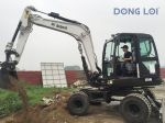 Xe xúc đào bánh lốp Bobcat E55, xe đào 5 tấn