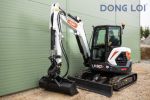 Xe xúc đào mini Bobcat E50, xe múc loại 5 tấn gàu 0.2m3