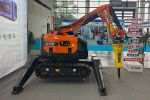 Robot phá dỡ điều khiển từ xa bằng điện Yuchai D170