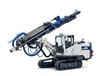 Máy khoan đá thủy lực bánh xích Furukawa HCR A80-F / HCR A80-E (động cơ Kubota V5009-TI)