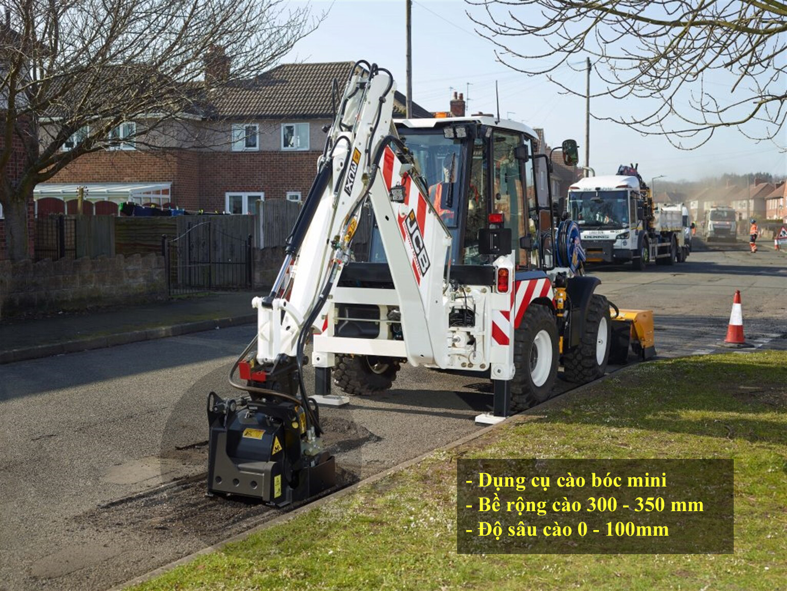 Máy xúc liên hợp backhoe Loader