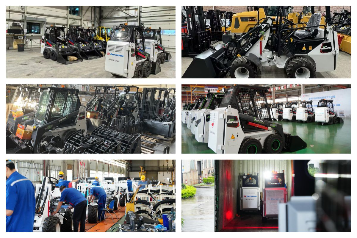 Máy xúc lật mini Yuchai