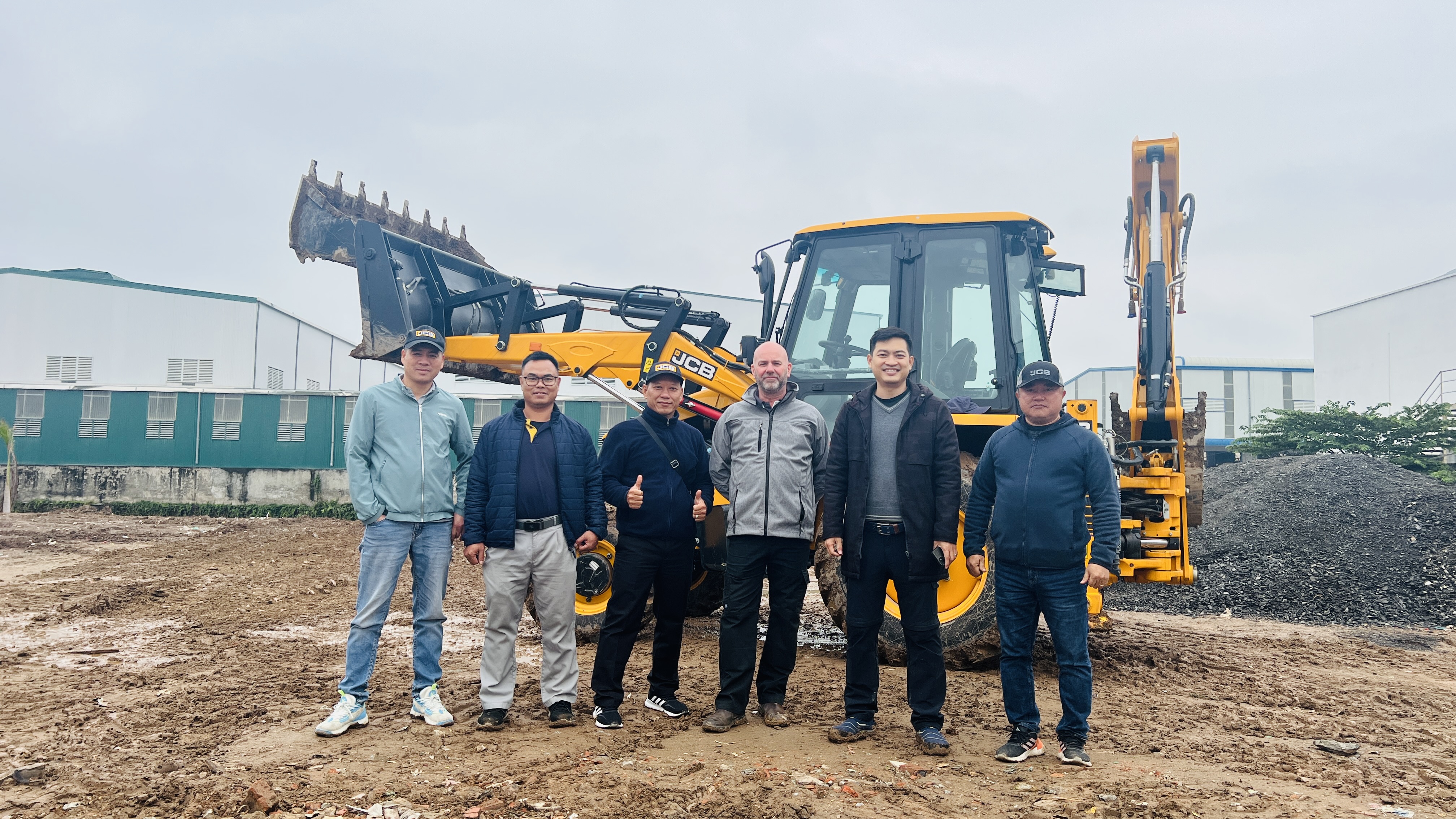 Đào tạo xe xúc liên hợp 3Cx